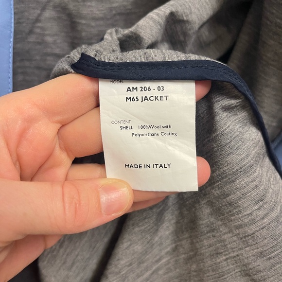 Ann Mashburn M65 Jacket Dry Wax Poplin - Picture 7 of 13